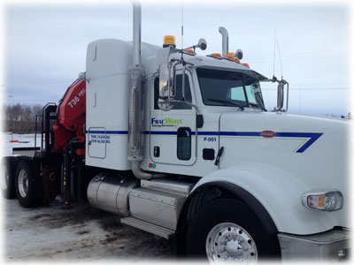 frac worx tractor truck